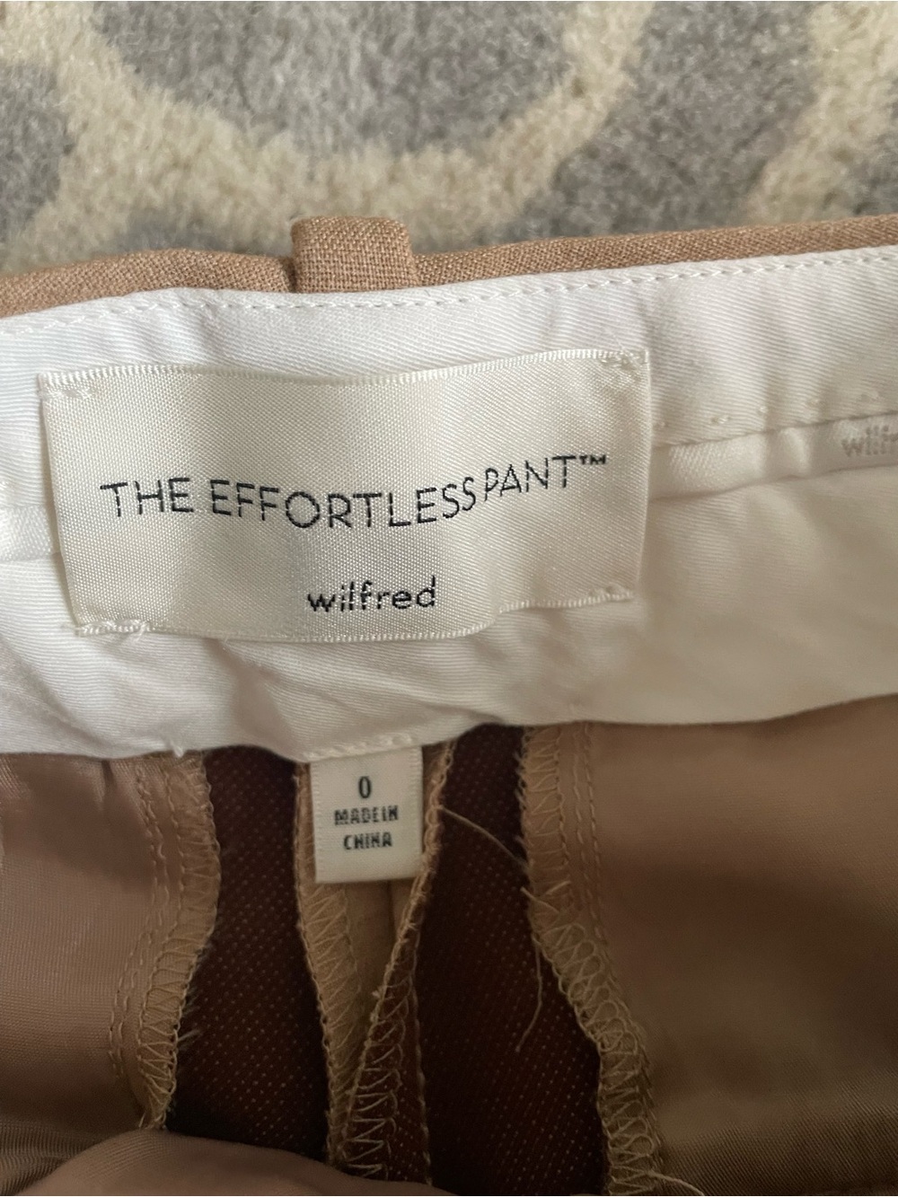 Wilfred The Effortless Pant - Beige - Picture 2 of 5